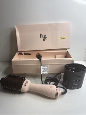 L’ange AB313 2 in 1 Volumizing Brush Hair Dryer 3” Black Lange Tested